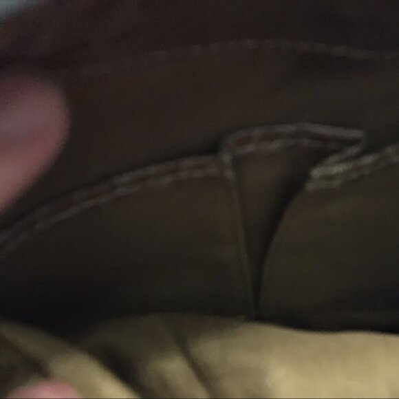 Rosetti Croc-Embossed Tan Shoulder Bag – Glossy Finish & Braided Strap - Picture 6 of 7